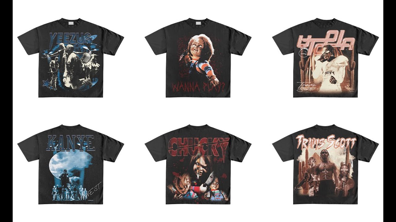 Desain Kaos & Motif - DESAIN CUSTOM BAJU BOOTLEG STREETWEAR VINTAGE - 2