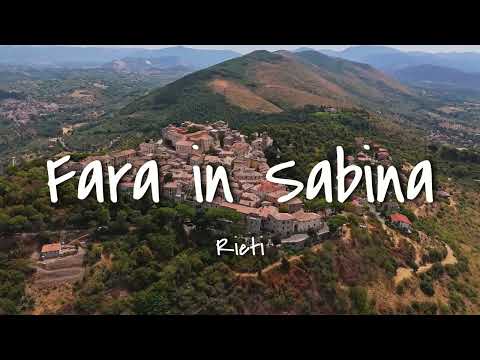 Fara in Sabina and Farfa | Rieti | Drone experience