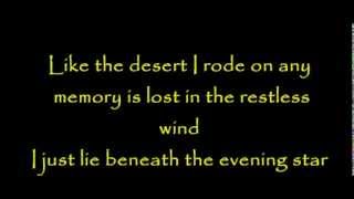 Lyrics - Kenny Rogers - Evening star