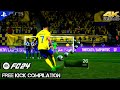 EA FC 24 - Top Goals Free Kick Compilation #1 | PS5 [4K 60FPS]