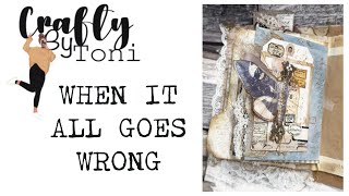 This Junk Journal Went Wrong… Here’s How I Fixed It Using Scraps