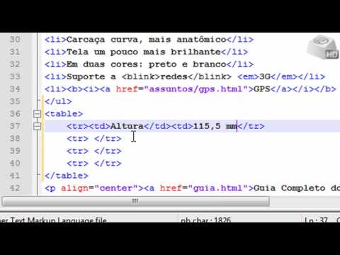 Curso de HTML - Aula 11 - by Gustavo Guanabara