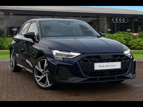 Approved Used Audi A3 Sportback Black Edition 35 TFSI 150 PS S tronic