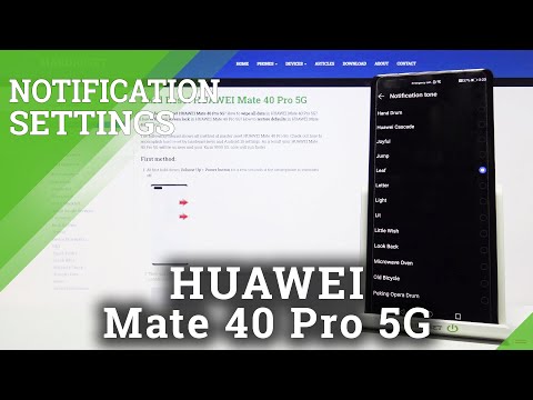 All Default Notification Sounds - Huawei Mate 40 Pro 5G
