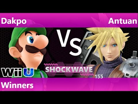 SW 155 - FX | Dakpo (Luigi, Diddy) vs BTB | Antuan (Cloud) Winners - Smash 4