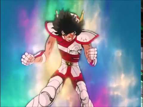 Saint Seiya - Pegaso Golpea a Aioria