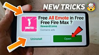 How to Get Free Emotes in Free Fire Max | Free Emotes in Free Fire Max | Free Fire Max Free Emote