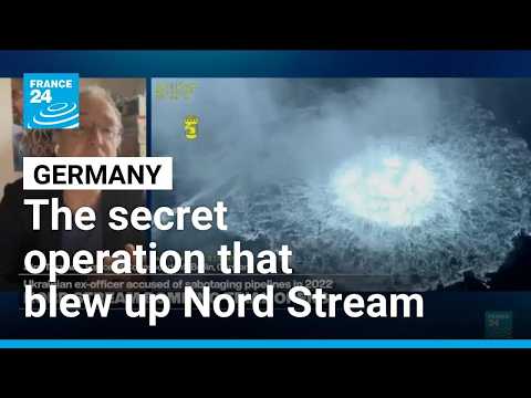 Ukrainian ex-officer stands trial in Germany over Nord Stream bombing