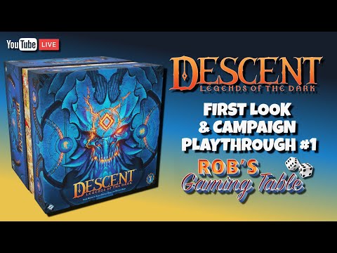 Descent: Legends of the Dark First Look & Playthrough #1