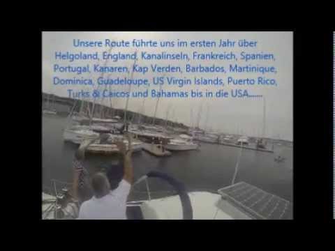 Catamaran Cayluna startet zur Weltumsegelung in Laboe am 20 Juli 2014