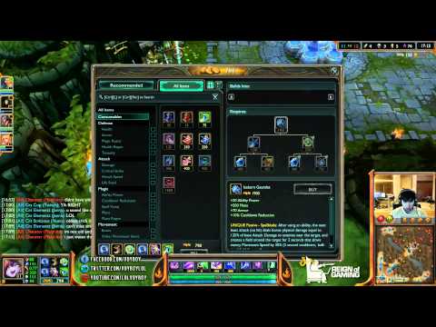 Crs Voyboy vs Doublelift - AP Lulu vs Ezreal & Thresh top lane (2600Elo) (Challenger l)