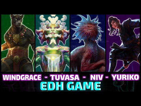 Lord Windgrace vs Tuvasa vs Niv Mizzet vs Yuriko [EDH Gameplay] 2020