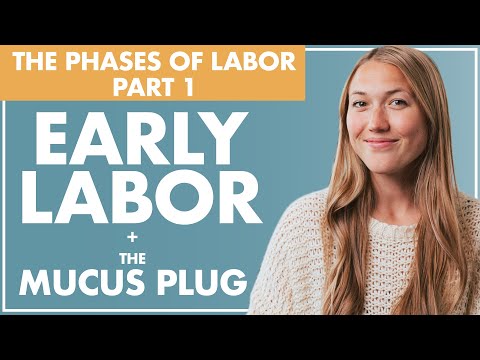 EARLY LABOR and the MUCUS PLUG | The Phases of Labor - Part 1 | Birth Doula