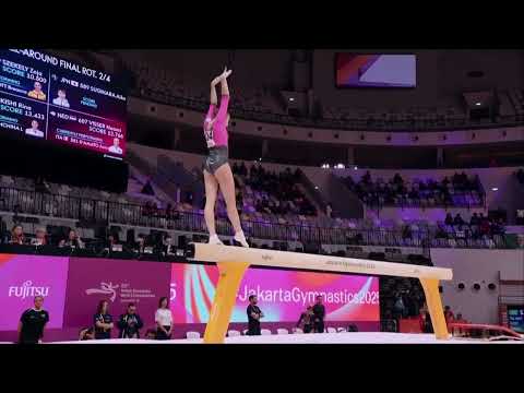 Lyudmila Roshchina 🇷🇺 BB AA 11.733 2025 World Championships 