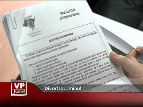 Divorţ la…minut