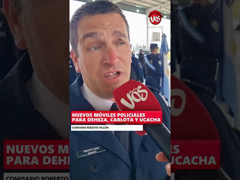 GENERAL DEHEZA: NUEVOS MÓVILES POLICIALES PARA DEHEZA, CARLOTA Y UCACHA.