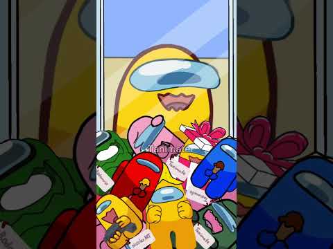 Among us Claw machine Among us animation #amongus#rodamrix#comedy #tanimate#cute