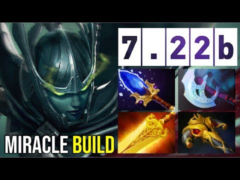 INSANE BUILD MIRACLE..!! New Meta Scepter + Radiance Phantom Assassin by Miracle 7.22b | Dota 2