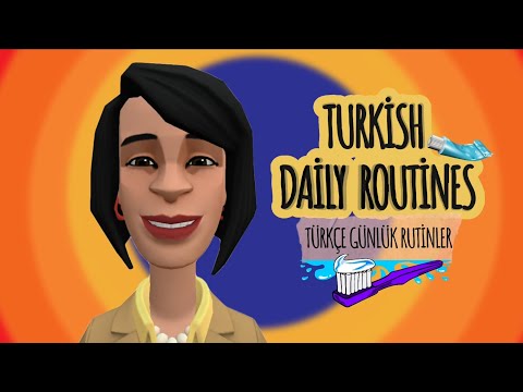 Türkçe Günlük Rutinler 1 📌 | Turkish Daily Routines 1 📌 | Learning Turkish A1
