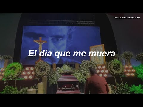 Vicente Fernández - El Adiós A La Vida (Letra / Lyrics)