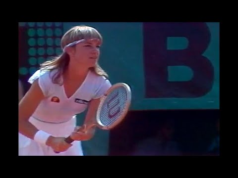 Chris Evert vs. Hana Mandlikova Roland Garros 1983 QF 💛