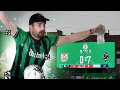 TUS Bersenbrück vs. Borussia Mönchengladbach!⚫⚪🟢 7:0 POKALSIEG - Livestream Highlights aller TORE 💥⚽
