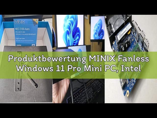 Vídeo relacionado con MINIX Fanless Windows 11 Pro Mini PC, Intel 12th Gen N300, Neo Z300-0dB 16GB DDR4, 512GB M.2 PCIe Gen3 x 4 SSD Micro Desktop Computer, 4K Dual Display/2.5G LAN, for Business Home Office Multi-Tasking