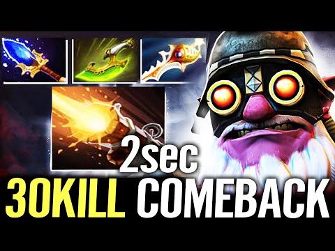 🔥 Sniper Disconect 10min 16 000 Gold Comeback — Rapier + Swift Blink 30Kills Gunner Dota 2 Pro