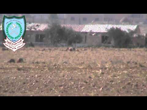 استهداف نقاط قوات النظام في خناصر بواسطة رشاش 23 من قبل لواء درع الفاتحين