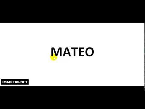 How To Pronounce French First Name # MATEO