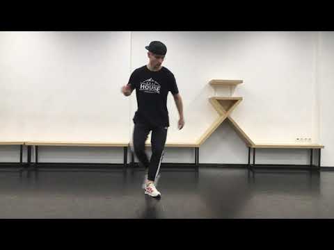 House Dance Tutorial - 3 accents in Pas de bourree