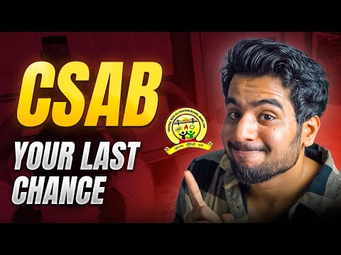 CSAB : Get college at very low rank | Best Choice Filling Order Pdfs - All Categories