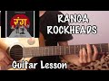 RANGA - ROCKHEADS | Guitar Lesson | Easy Chords