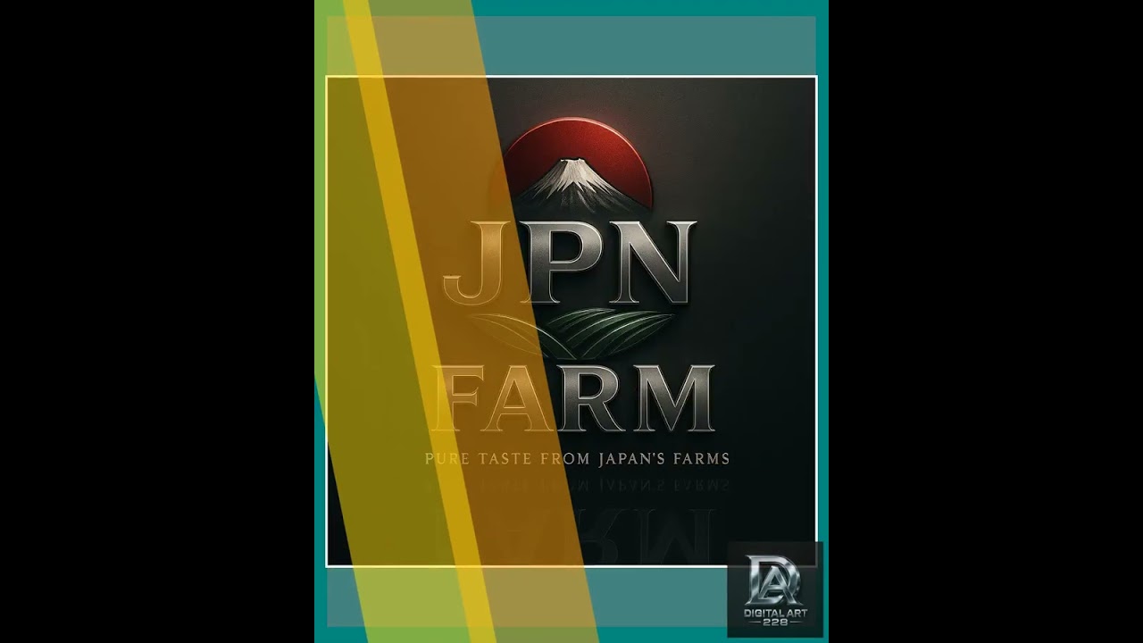 JPN.FARM Logo Brand Kit – Japanese Flag Logo for E-Commerce, Restaurants, Tourism & More