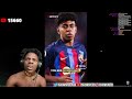IShowSpeed reacts to Barcelona's Lamine Yamal at 15 years old
