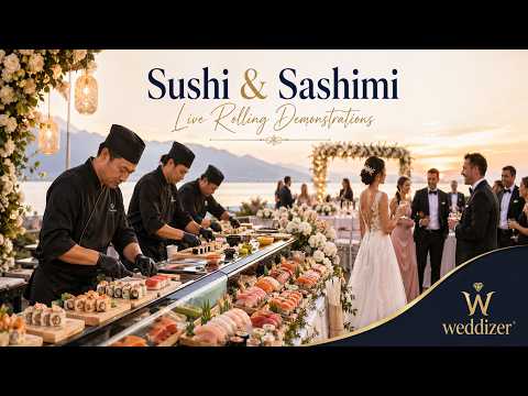 Sushi & Sashimi Live Rolling Show ???? Watch Master Chefs Create Fresh Japanese Art!