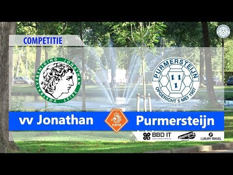 Competitie wedstrijd O11-1: vv Jonathan - vpv Purmersteijn