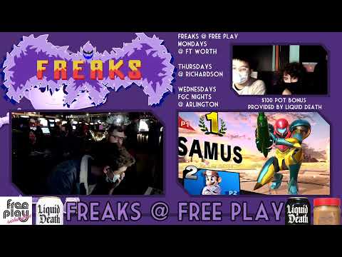 Teaser (Samus) vs Jees (Dr. Mario) | FREAKS @ FREE PLAY RICHARDSON 35 ft Lima, Orex, Kazma, Grayson,