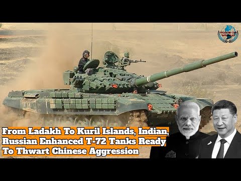 Ladakh To Kuril Islands - India's T-72 B3 Tanks Ready To Thwart Chinese Aggression | Voice Of World.