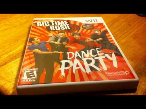 big time rush dance party wii game