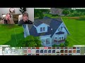 We tried building a house in black & white in the sims 4 thumbnail 2