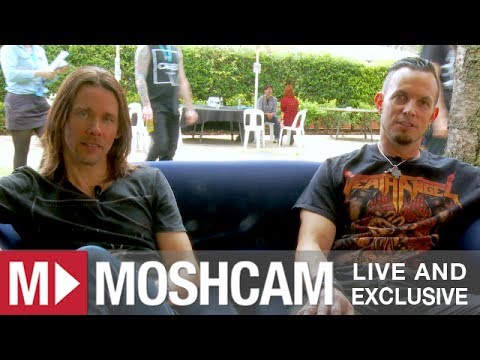 Alter Bridge talk high school bands and career highlights (Myles Kennedy & Mark Tremonti) | Moshcam