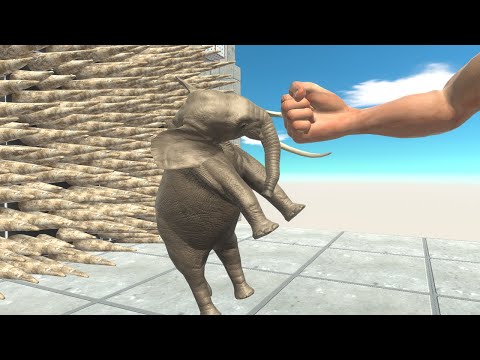 Deadly Punch And Thorn Wall - Who Can Survive? ► Animal Revolt Battle Simulator