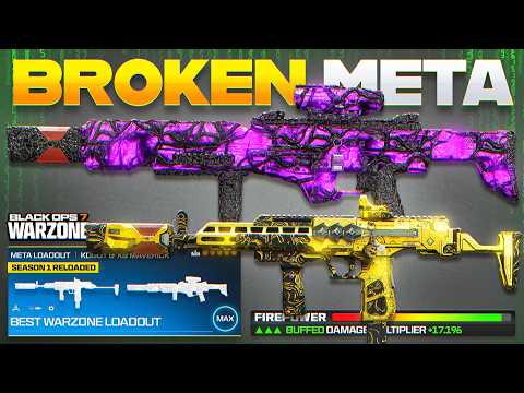 the *NEW* BEST BROKEN WARZONE META LOADOUT RIGHT NOW! (Best COD WZ BO7 Meta Loadouts)
