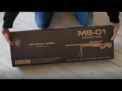 Replika ASG karabinu snajperskiego od Well MB-01. Airsoft Gun.
