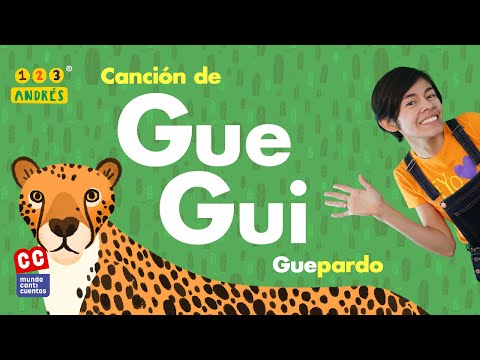 Gue Gui - El Guepardo, Canción Infantil - Mundo Canticuentos