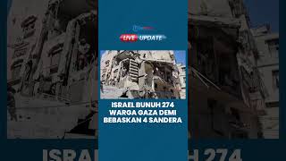 Uni Eropa & Arab Kecam Israel yang Bunuh 274 Warga Gaza Demi Bebaskan 4 Sandera di Nuseirat