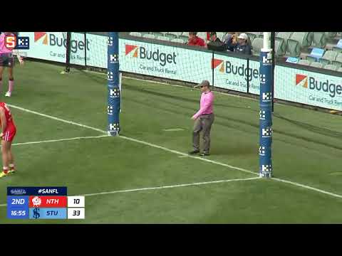 SANFL Reserves GF - Sturt's Blake Tabe goals after a don't argue