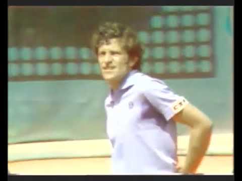 French Open 1977 4R - Ilie Nastase v Jan Kodes