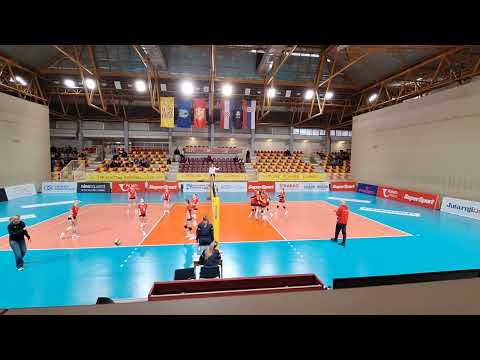 OK MEDVEŠČAK - HAOK MLADOST 2:0 (25:22,25:10)